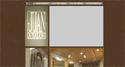 Desktop Screenshot of juanasalon.com